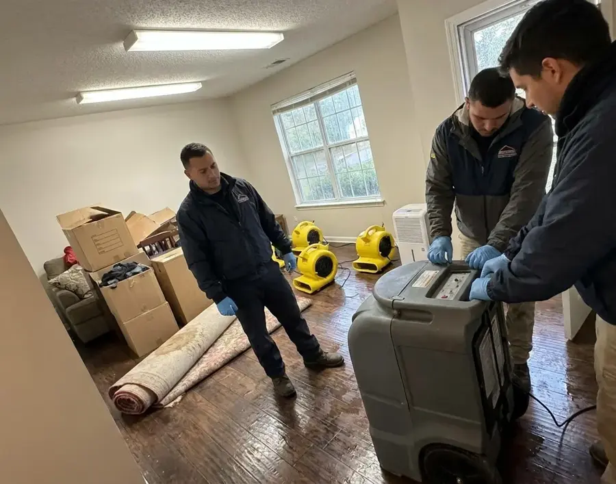Commercial water damage restoration in a Converse, TX building